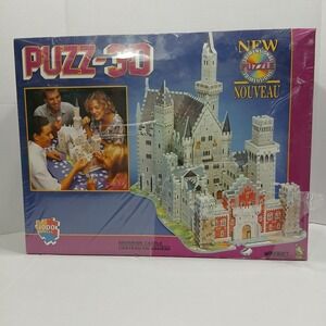 Puzz 3D Bavarian Castle 1000 Piece Puzzle Wrebbit New NIP